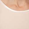 Dames-T-shirt van fijnrib