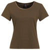 Damen T-Shirt aus Feinripp