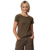 Damen T-Shirt aus Feinripp
