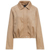 Damen Jacke in Veloursleder-Optik