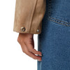 Damen Jacke in Veloursleder-Optik