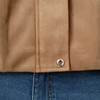 Damen Jacke in Veloursleder-Optik