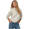 Damen Hoodie mit Stickerei