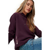Damen Hoodie mit Stickerei