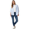 Damesblouse met streepjesmotief