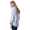 Damesblouse met streepjesmotief