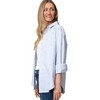 Damesblouse met streepjesmotief