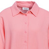 Damesblouse van mousseline in effen kleur