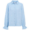 Damesblouse van mousseline