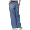 Damesjeans Wide-Leg met een brede tailleband