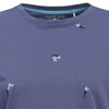 Dames-T-shirt met borduursel all-over