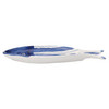 Teller in Fisch-Form
