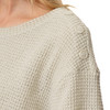 Dames T-shirt met knoopdetail