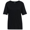Dames-T-shirt met geribbelde structuur