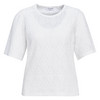 Damen T-Shirt mit Ajour-Muster