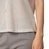 Damen T-Shirt mit Lochstickerei