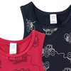 2 Baby Unterhemden mit Bio-Baumwolle