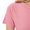Dames-T-shirt in basic-look