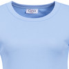 Dames-T-shirt in basic-look