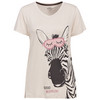 Slaapshirt voor dames met zebraprint