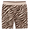 Slaapshort voor dames met zebraprint