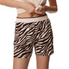 Slaapshort voor dames met zebraprint