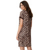 Damesnachthemd met zebraprint