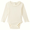 Baby Langarmbody mit Rippstruktur