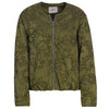 Damen Kunstleder-Blouson mit Stickereien