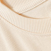 Mädchen Langarmshirt mit Rippstruktur