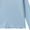 Mädchen Langarmshirt mit Rippstruktur