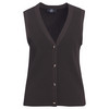 Damen Strickweste unifarben