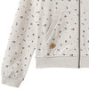 Mädchen Sweatjacke mit Blumen allover