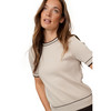 Damen Strickshirt aus Viskose-Mix