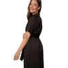 Damen Kleid mit Bindegürtel