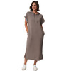 Damen Modal-Kleid mit Kapuze