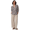 Damen Wide-Leg-Hose unifarben