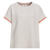 Damen Modal-T-Shirt unifarben