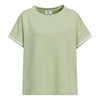 Damen Modal-T-Shirt unifarben
