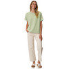 Damen Modal-T-Shirt unifarben