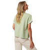Damen Modal-T-Shirt unifarben