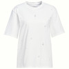 Damen T-Shirt mit Perlen-Applikationen