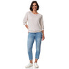 Damesshirt met sierknopen