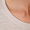 Damesshirt met sierknopen