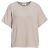 Damen Strick-T-Shirt unifarben