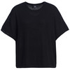 Damen Strick-T-Shirt unifarben