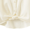 Mädchen Musselin-Bluse mit Knotendetail