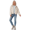 Damen Slim-Jeans mit offener Knopfleiste