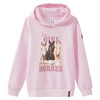 Mädchen Hoodie mit Pferde-Motiv