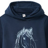 Mädchen Hoodie mit Pferde-Motiv